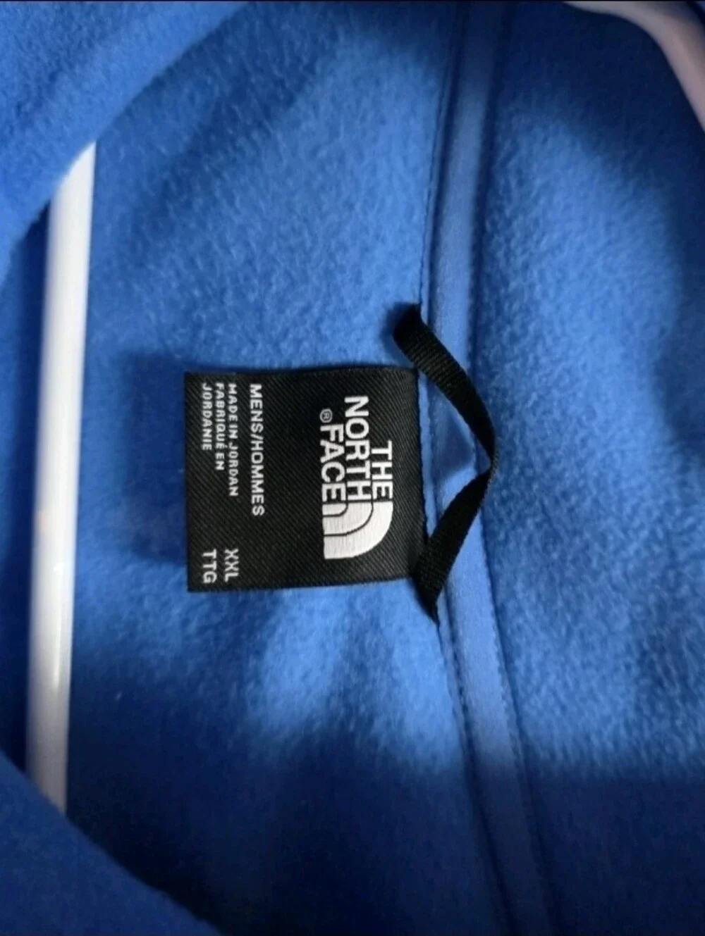 The North Face Glacier Pro Fleece Men's Black and Blue Performance Full-Zip NWOT